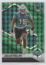 2021 Panini Mosaic Rookies Green Mosaic Prizm Jaelan Phillips #350 4f9