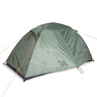 Trespass 2 Mann Zelt Wasserdicht Doppellagig 2 Türen Backpacking Zelt Battuta