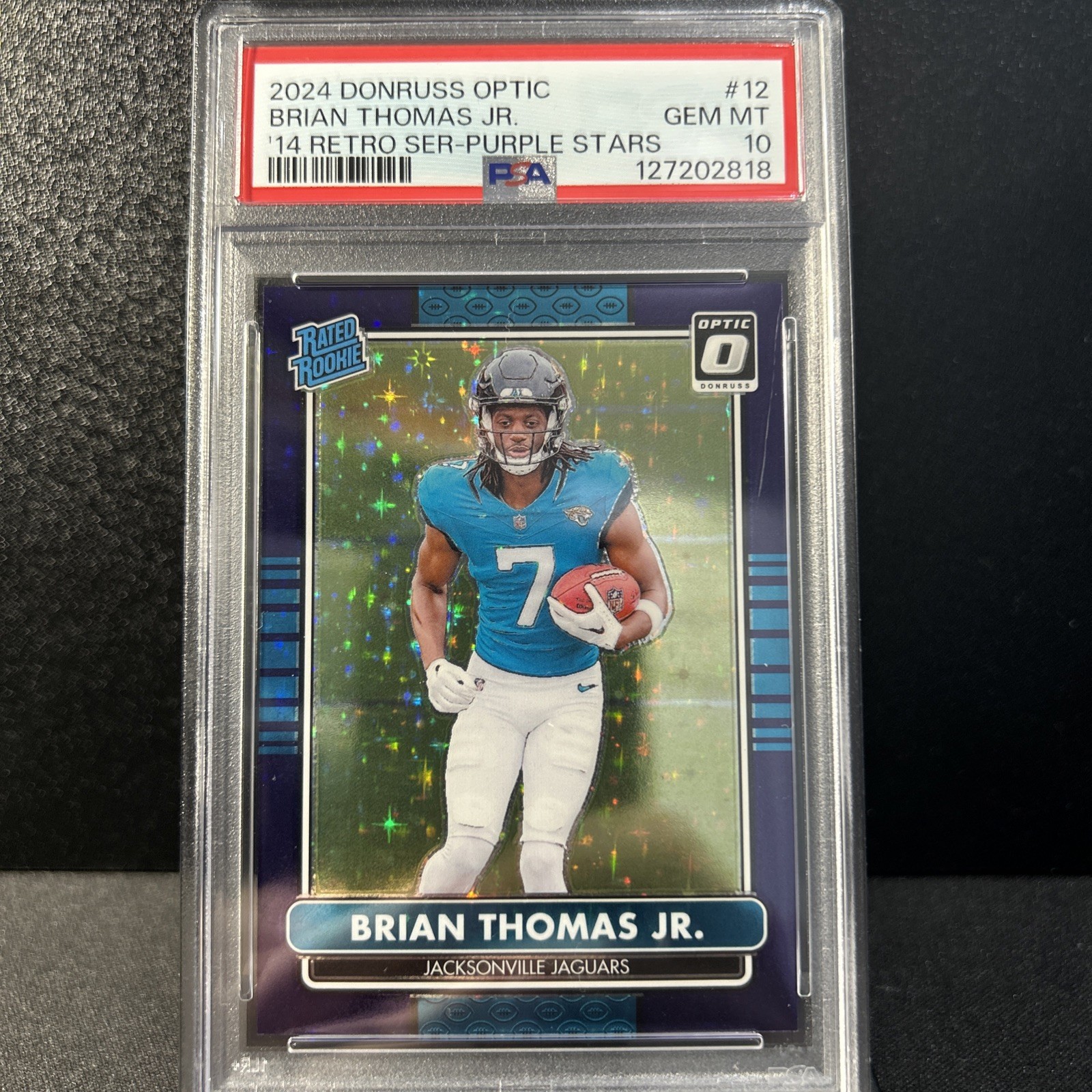 Brian Thomas Panini Donruss Optic 2014 Retro Series #12 Purple Stars