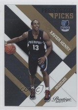 2010-11 Prestige Prestigious Picks Gold 22/99 Xavier Henry #12 0a1