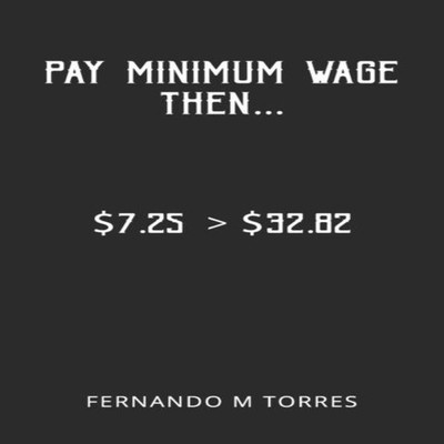 Pay Minimum Wage Then... Fernando M Torres Paperback Amazon Digit