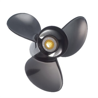 Solas 5011-078-08  Propeller AL RH 7-4/5 x8  for Nissan/Tohatsu 5 HP MFS 4St