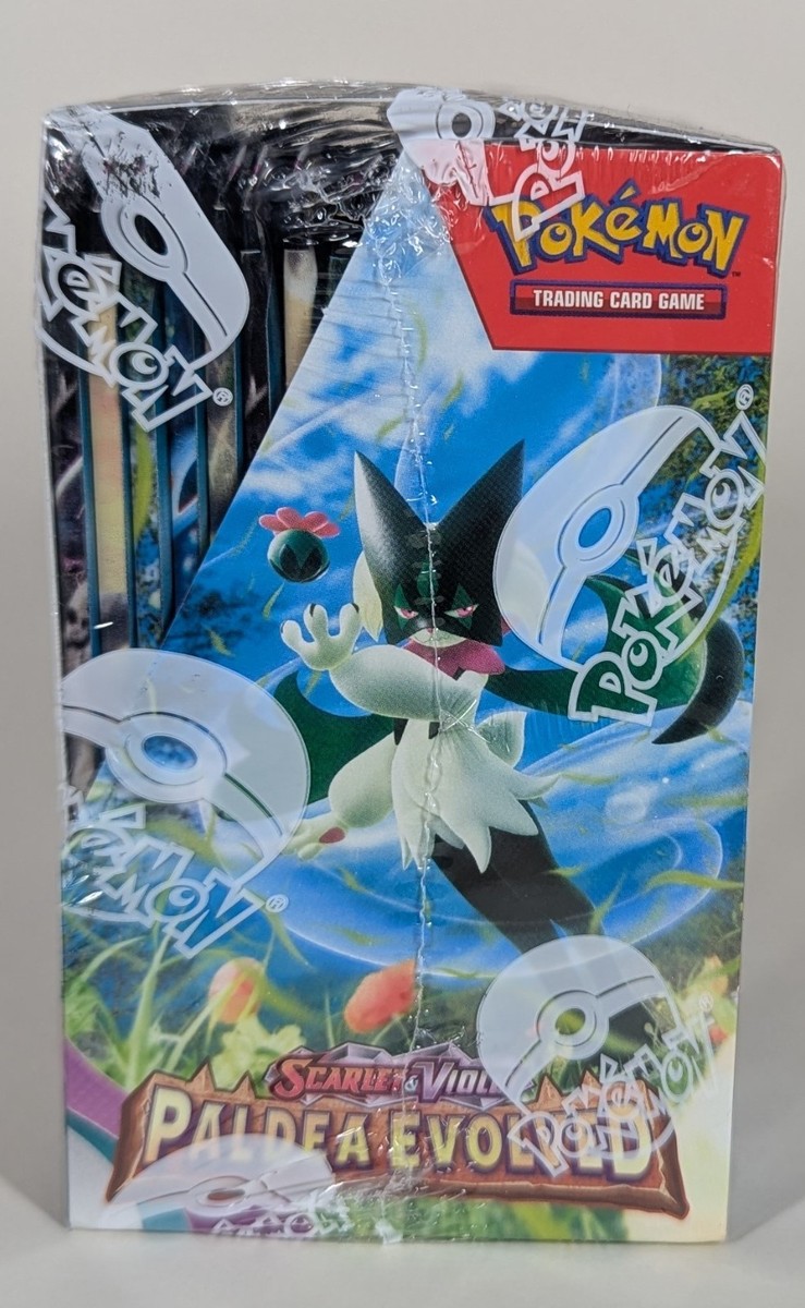 Pokemon TCG SV02: Paldea Evolved Booster Box | Sealed | Scarlet