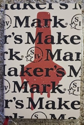 RARE Makers Mark Bourbon Diary Notebook New Collectors Journal