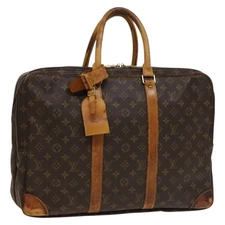 LOUIS VUITTON Monogram Sac 48 Heures Boston Bag M41383 LV Auth bs28372