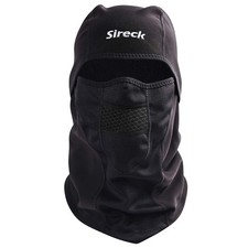 Sireck Cold Weather Balaclava Ski Mask, Water Resistant and One Size, Black