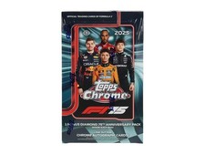 2025 TOPPS CHROME F1 FORMULA 1 HOBBY BOX