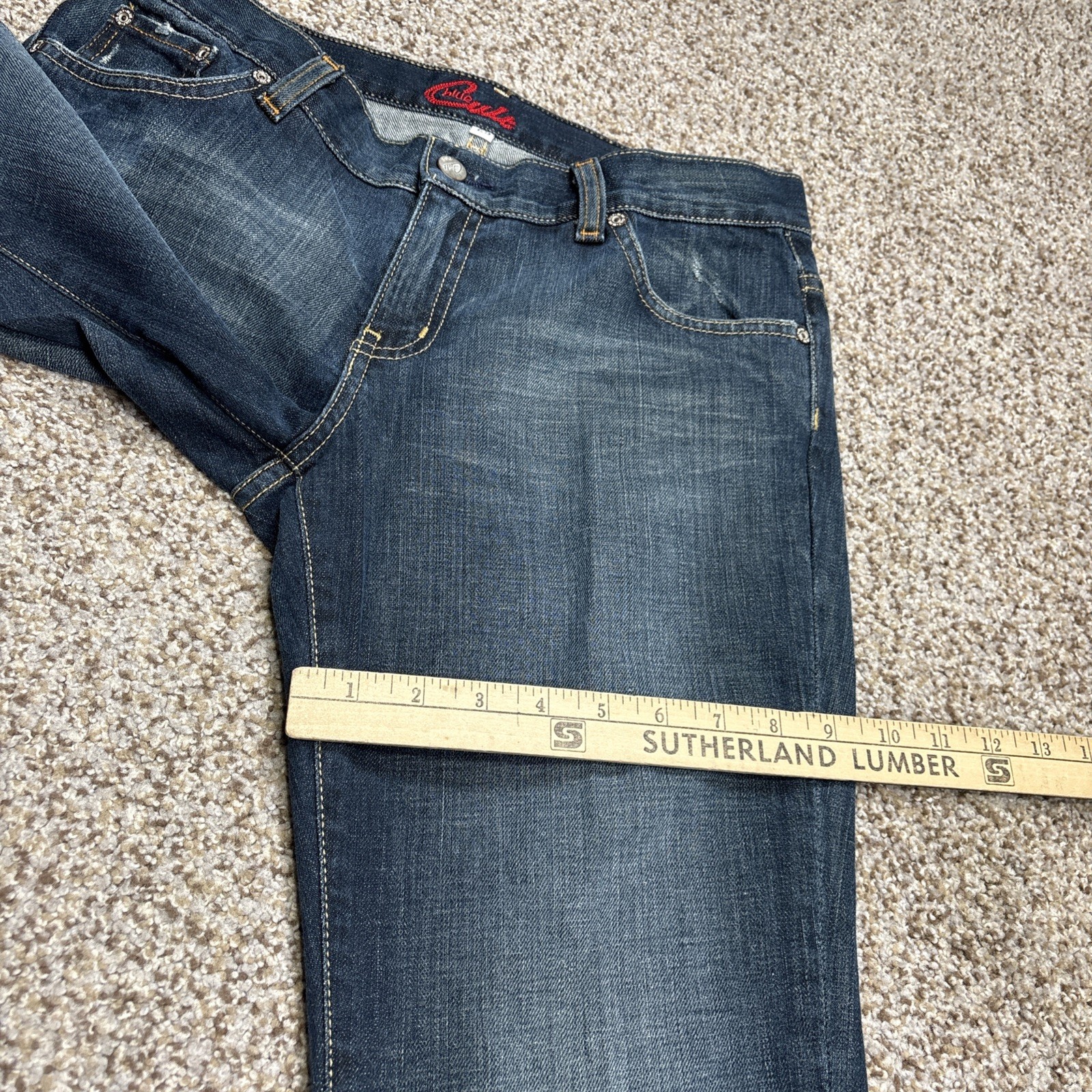 New Blue Cult Jeans Womens 29 Dark Wash Flared Vtg Fits 30 X 32 Nordstroms - View 13