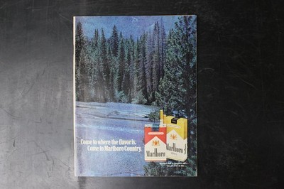Marlboro Country Ad Paul Hemphill's America Magazine Vintage
