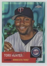 2022 Topps Chrome Platinum Anniversary Aqua Lava Refractor /299 Torii Hunter #46