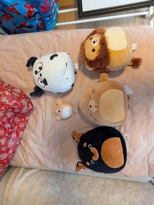 Squishmallow Konvolut x 5 Stofftiere Plüsch inklusive Hund Löwe und mehr