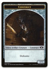 Construct Token (003) #3 (NM) Mythic Edition Guilds Ravnica MED Magic MTG