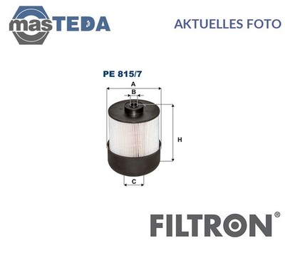 PE815/7 KRAFTSTOFFFILTER FILTRON FÜR RENAULT LAGUNA III,CLIO IV,LATITUDE,LAGUNA