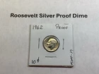 1962 Roosevelt Silver Proof Dime 90% Silver from Philadelphia Mint 091025 39a
