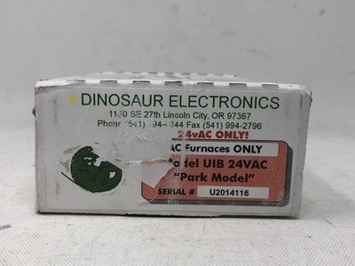 Dinosaur Electronics Model UIB 24V Park Model U2014116 for AC Furnaces ONLY