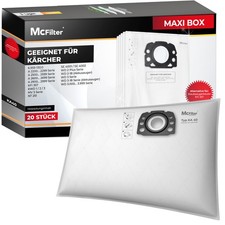 20 Staubsaugerbeutel geeignet für Kärcher KWD 1 / 2 / 3 Nass-/Trockensauger