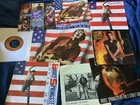 BRUCE SPRINGSTEEN lot of 9 x 12” and 7” singles BORN TO RUN, COVER ME, WAR etc