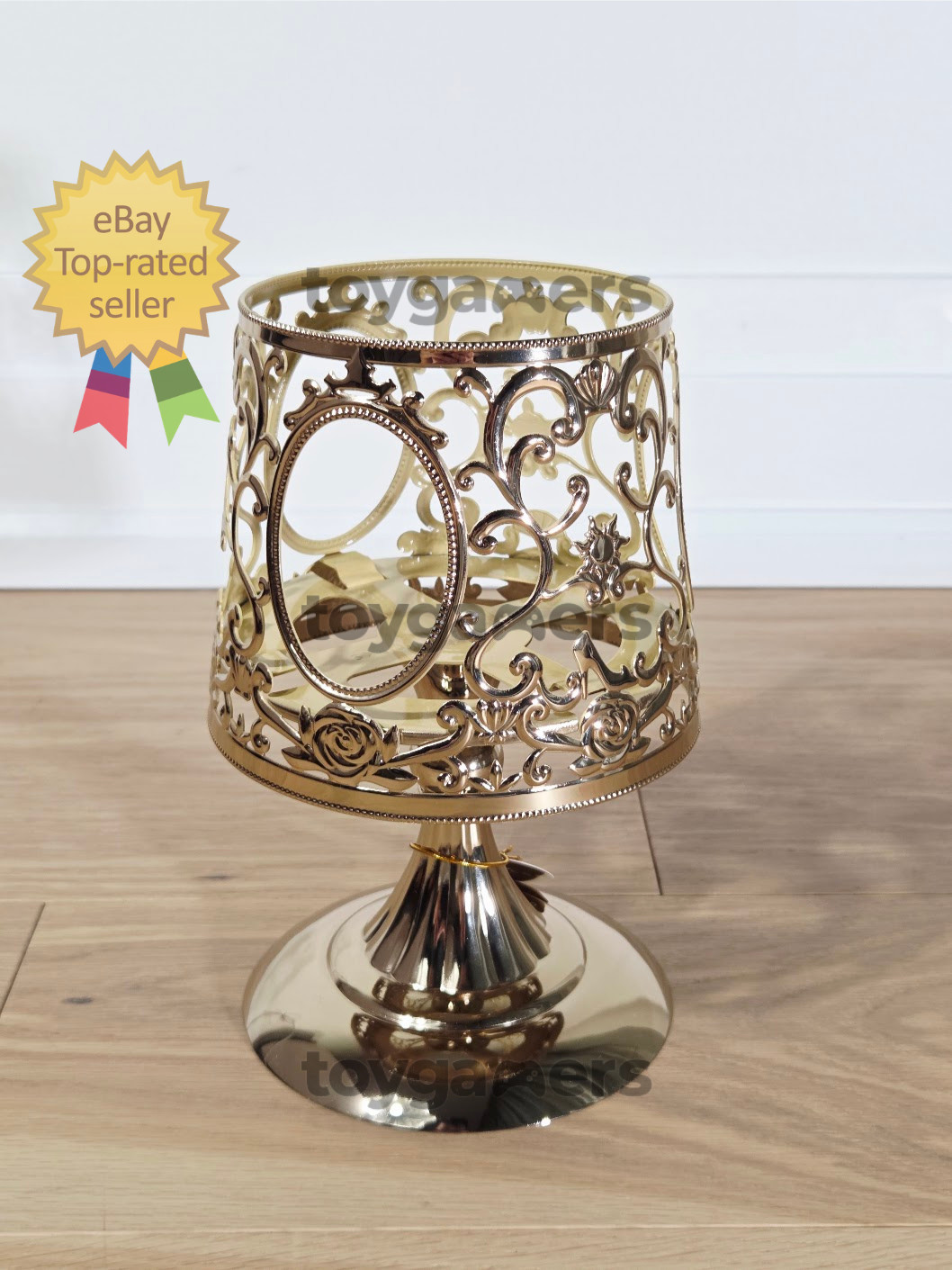 Bath & Body Works Disney Princess Gold Royal Lamp 3-Wick Can