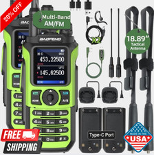Digital Handheld Radio Scanner VHF FM Police Fire EMS Ham 2-Way Transceiver 2PCS
