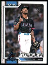 2026 Topps #290 Ronny Henriquez Miami Marlins 58576