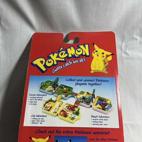 HASBRO 1999 Pokémon City Adventure Pokemon Center Charmander & Eevee NEW/SEALED! - 第 2/9 張圖片