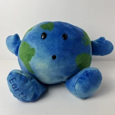 Celestial Buddies Earth 9” Stuffed Toy Plush Planet Educational Solar System EUC