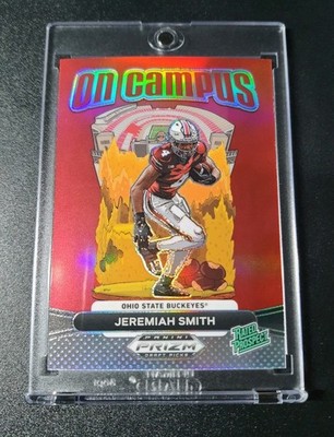 Jeremiah Smith - Prizm Draft Picks 2025 - Ohio State Buckeyes - On Campus