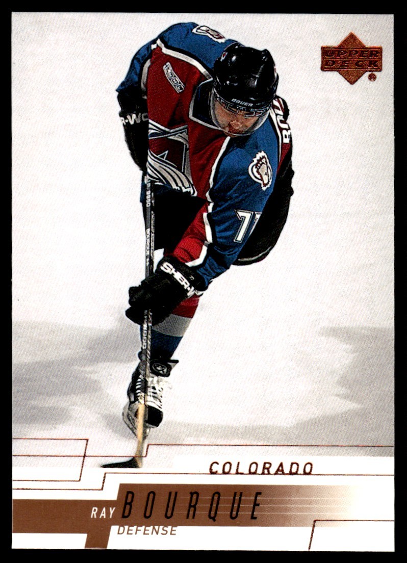 2000-01 Upper Deck Ray Bourque Colorado Avalanche #44