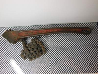 Ridgid  C 14   2'' Pipe  Fitting  18 in. Chain Wrench  / see revised description