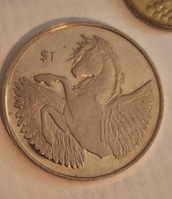 2018 British Virgin Islands Pegasus Dollar Coin
