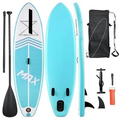 Naipo SUP-SR305B 6  Thick Inflatable Stand Up Paddle Board with Sup Accessories