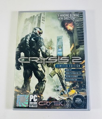 Crysis 2 Limited Edition (PC, 2011) With Manual & Key Codes ML440