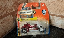 Matchbox Hero City #40 Police Moto Motorcycle/Sidecar - Sealed Short Card 2003