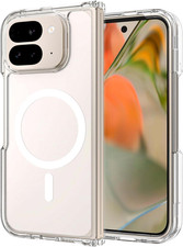 Crystal Clear Magnetic Case for Google Pixel 10 Pro Fold, Compatible