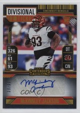 2024 Contenders Rookie Divisional Ticket 39/99 McKinnley Jackson #264 Auto 1sj8