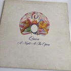 QUEEN – A NIGHT AT THE OPERA (EMI EMTC 103 UK, 1975) UK 1st Press Embossed Cover