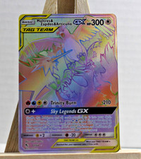 Pokémon TCG Moltres & Zapdos & Articuno GX Rainbow Rare 69/68 Hidden Fates on eBay