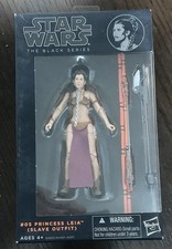 Hasbro Star Wars Black Series Princess Leia Slave Outfit  05 Orange Line 6