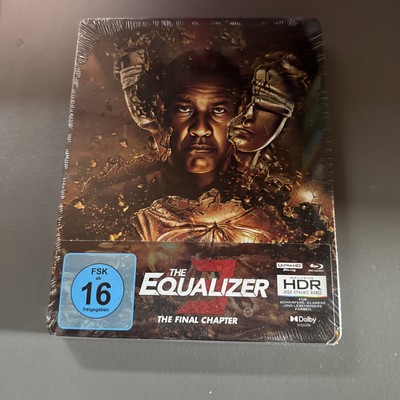 THE EQUALIZER THE FINAL CHAPTER 4K BLU RAY + BLU RAY LIMITIERTE STEELBOOK NEU