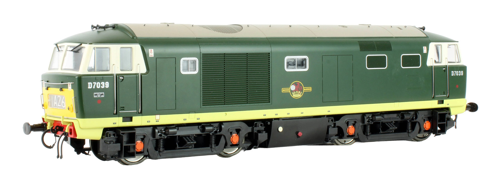 HELJAN 'O GAUGE' 3580 BR GREEN CLASS 35 HYMEK D7039 DIESEL LOCOMOTIVE