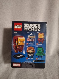LEGO BRICKHEADZ: Iron Man (41590) Sealed New - minor box damage
