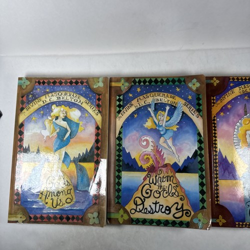 The Divine Masquerade Series Books 1-3 By D.C. Belton - Imagen 1 de 12