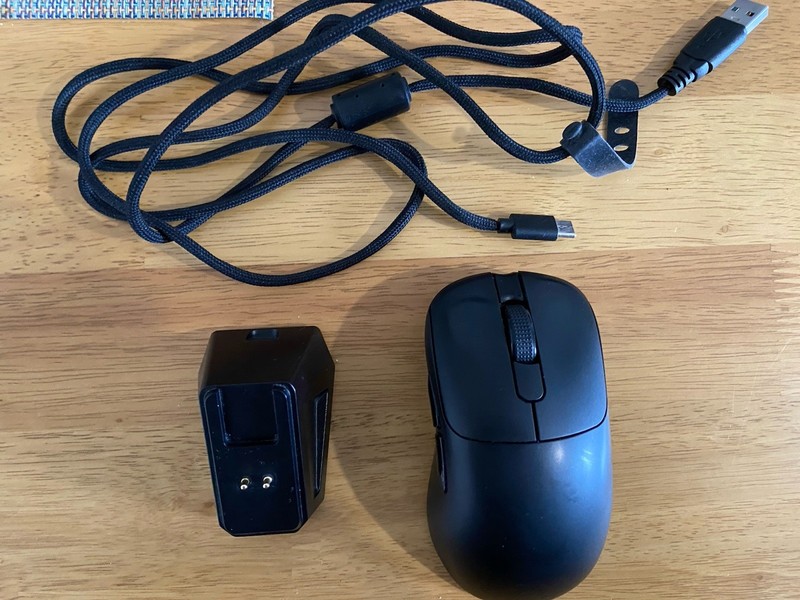 AJAZZ AJ179 Pro 8khz Wireless Gaming Mouse Black - USED (READ DESCRIPTION PLS)