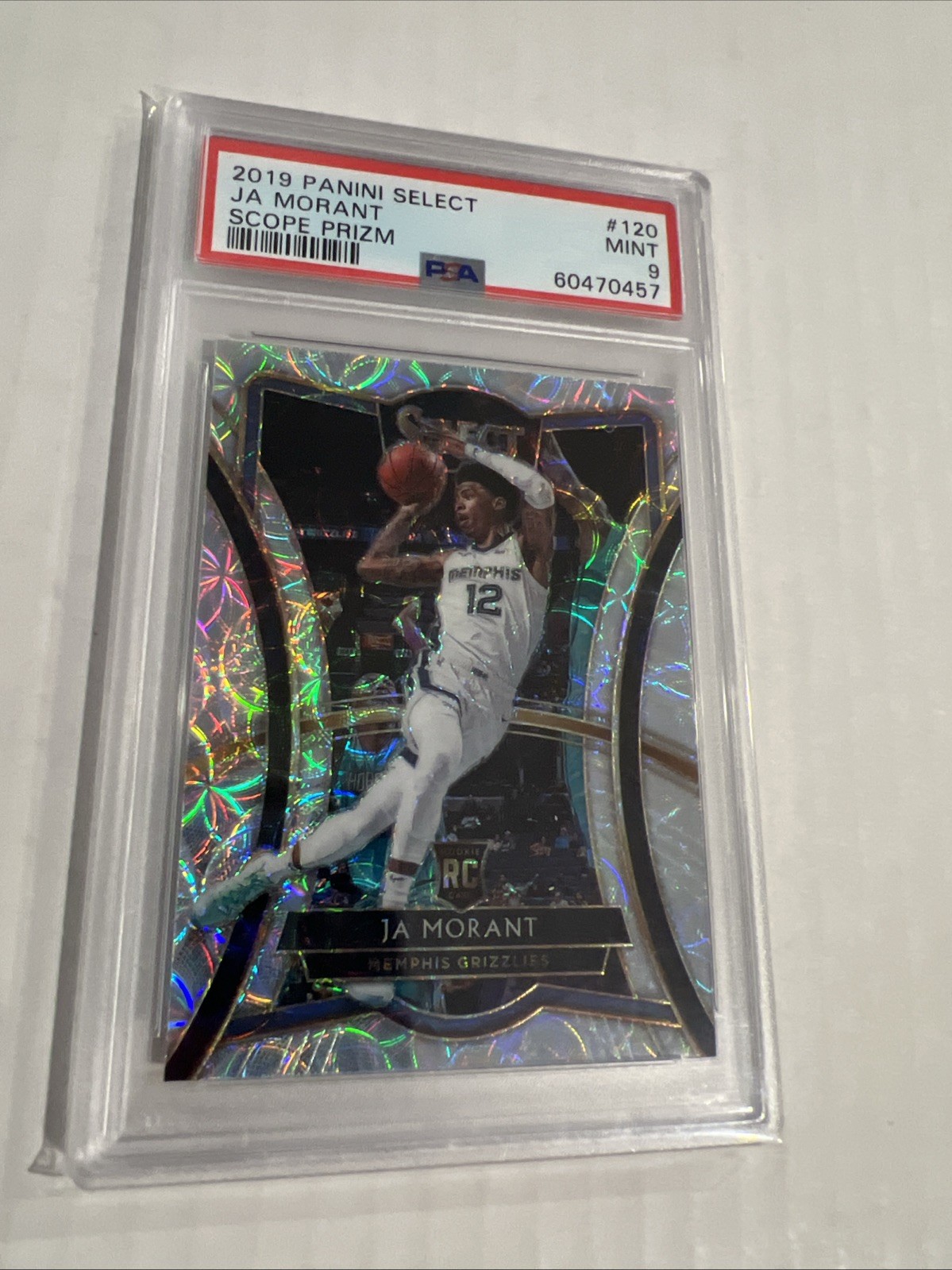 2019-20 Panini Select - Premier Level Ja Morant #120 Scope Prizm (RC)