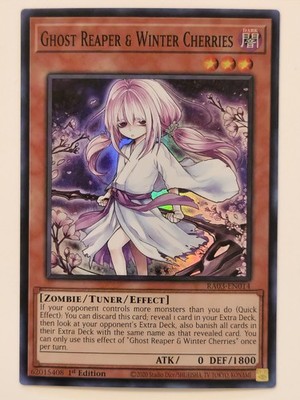 Ghost Reaper & Winter Cherries (Alternate Art) RA03-EN014(Super Rare)(NM) Yugioh