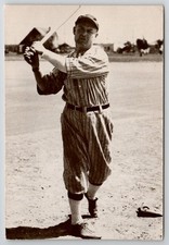 Wahoo Sam Crawford Baseball Postcard 1978 Dover Publications Hall of Fame