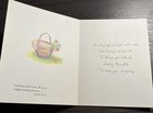 VTG 1988 Anneliese Little Children Get Well Soon Card Spring Flowers Butterfly — photo 3