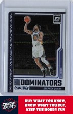 2023-24 Donruss Optic #13 Stephen Curry Elite Dominators Golden State Warriors