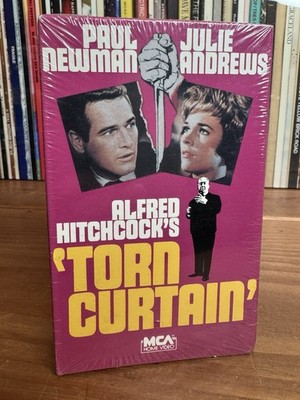 Torn Curtain Betamax Beta SEALED Hitchcock Newman Andrews MCA VTG Watermarks EX
