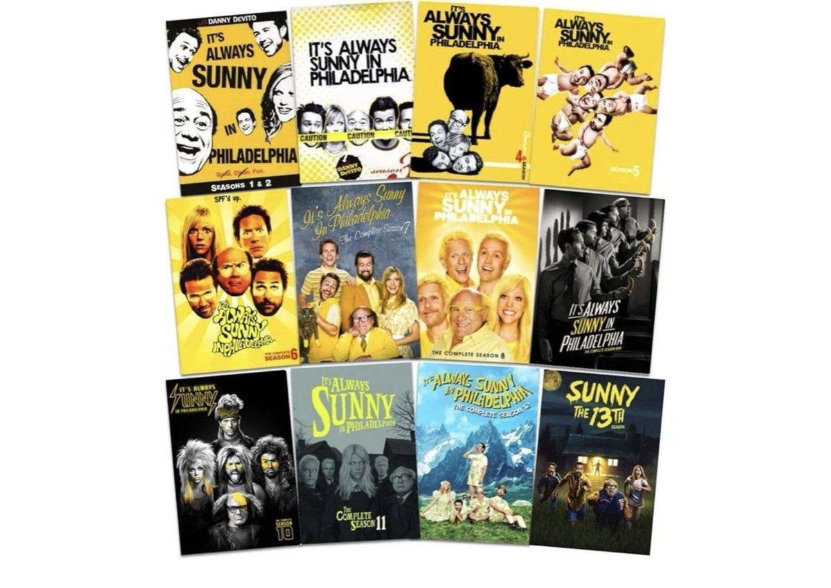It's Always Sunny in Philadelphia Complete Series 1–16 DVD Brand